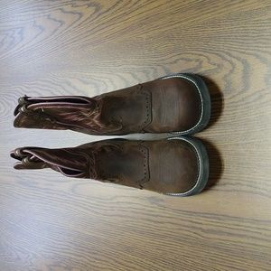 Justin Boots Women's Brown Heeled Boots
